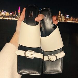 BALENCIAGA Bel Air Sandal in Soya